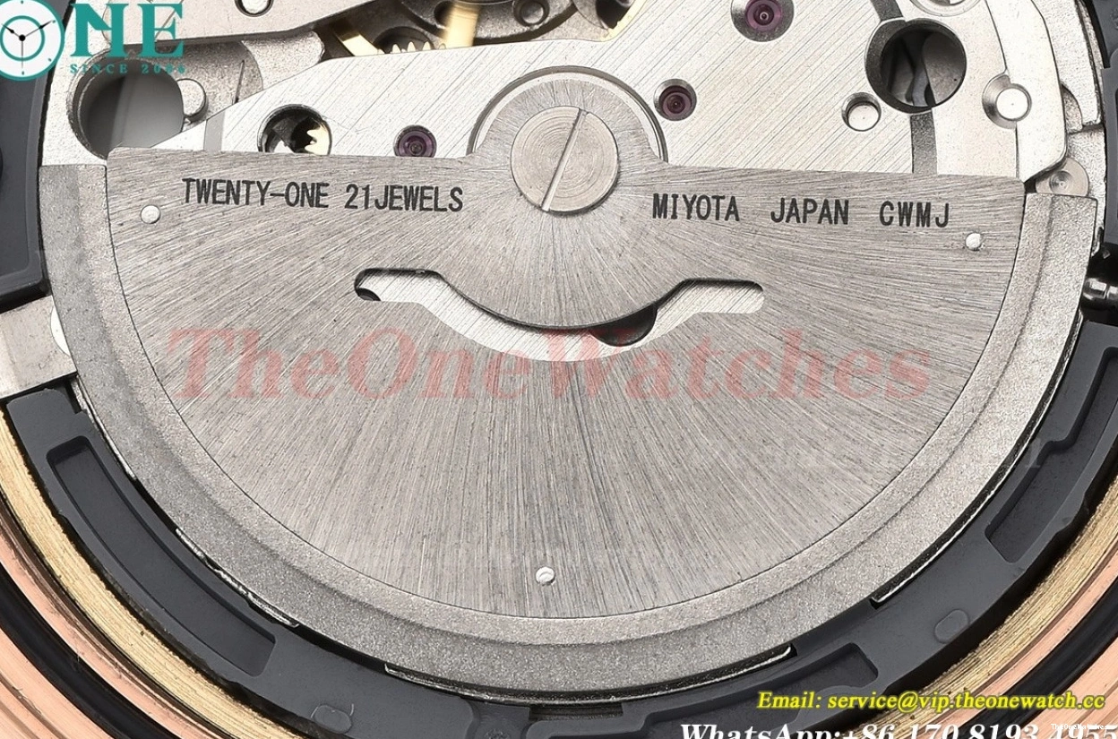 RG GDF 40mm Daydate Dial MY8215 Gold Rose RG 0205